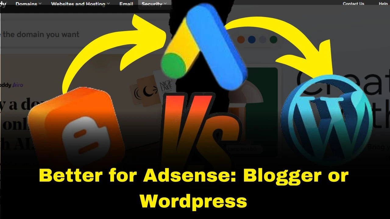 Better for Adsense: blogger or wordpress